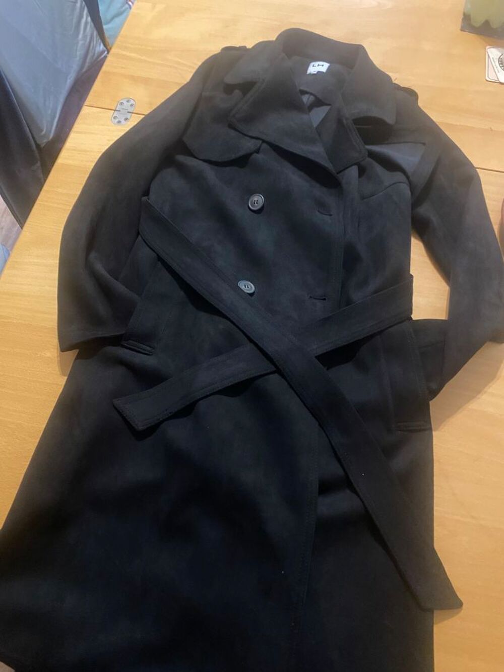 Imperm&eacute;able noir Vêtements