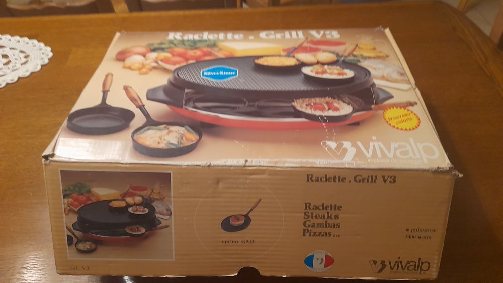 Appareil &agrave; raclette. Electroménager