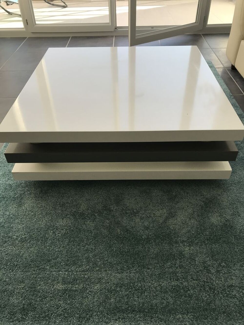 table basse blanche Meubles