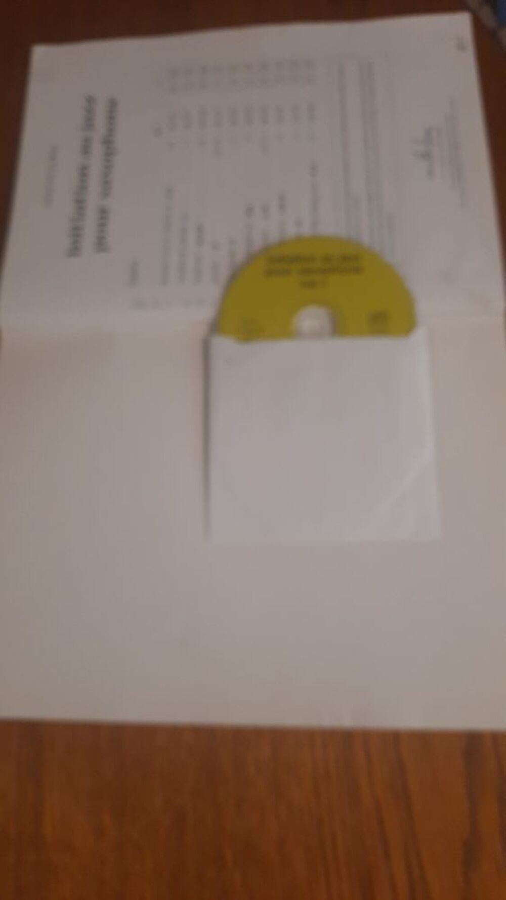 Jouez les grands th&egrave;mes du JAZZ saxophone vol1 +CD Instruments de musique