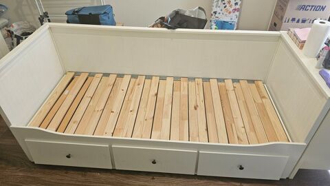 Lit banquette IKEA HEMNES 2 places, blanc ? 80x200 cm ? 170€ Paris 16 (75)