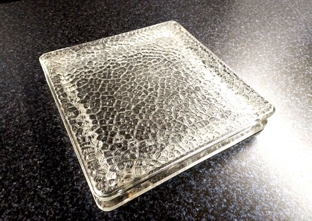 Brique de verre 20x20x3cm Bricolage