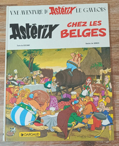 Bande dessine Astrix  Astrix chez les Belges  10 Montbrun (46)