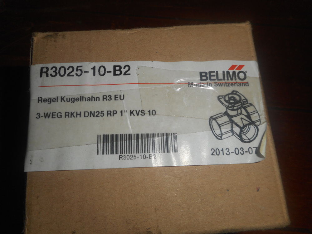   Vanne 3 voies inox BELIMO R3025-10-B2 
