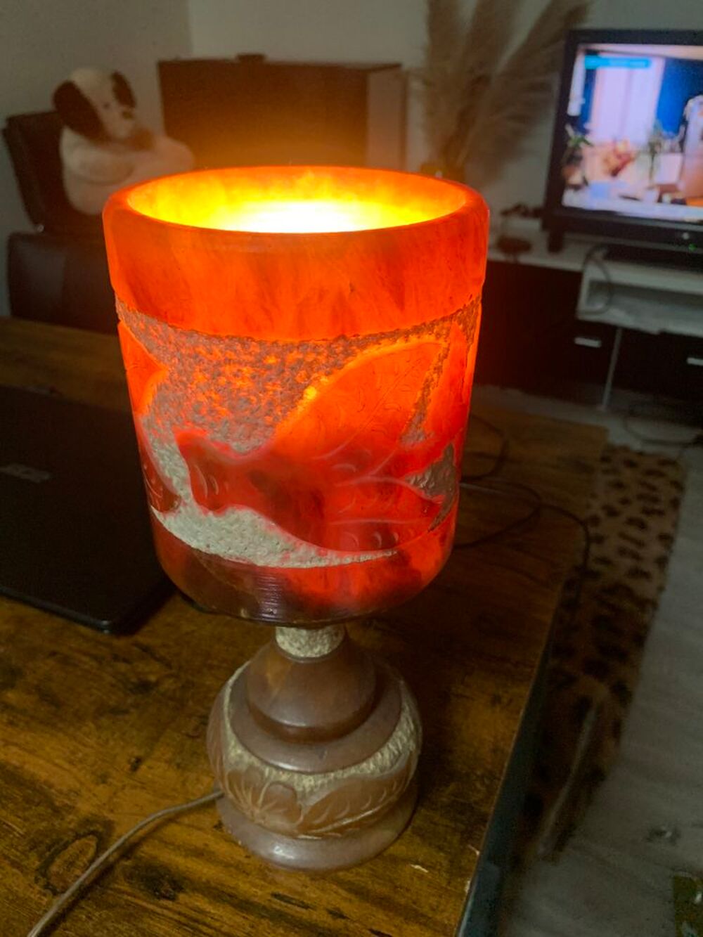 VIDE POCHE EMAUX DE LONGWY LAMPES VASES LAMPE Meubles
