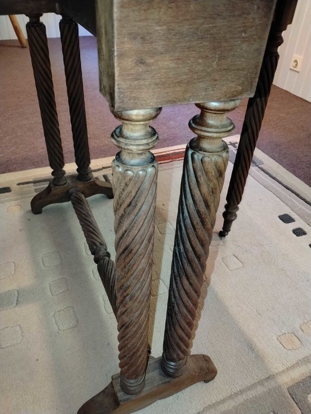 table+anglaise+gateleg Meubles