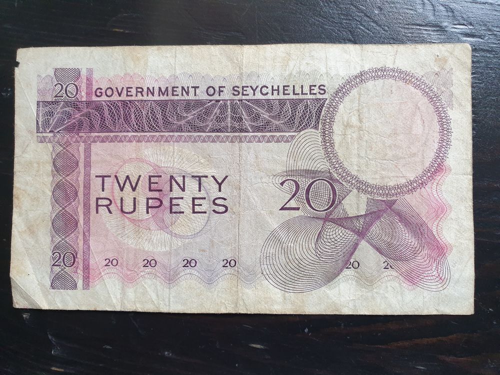 Billet Seychelles janvier1968 