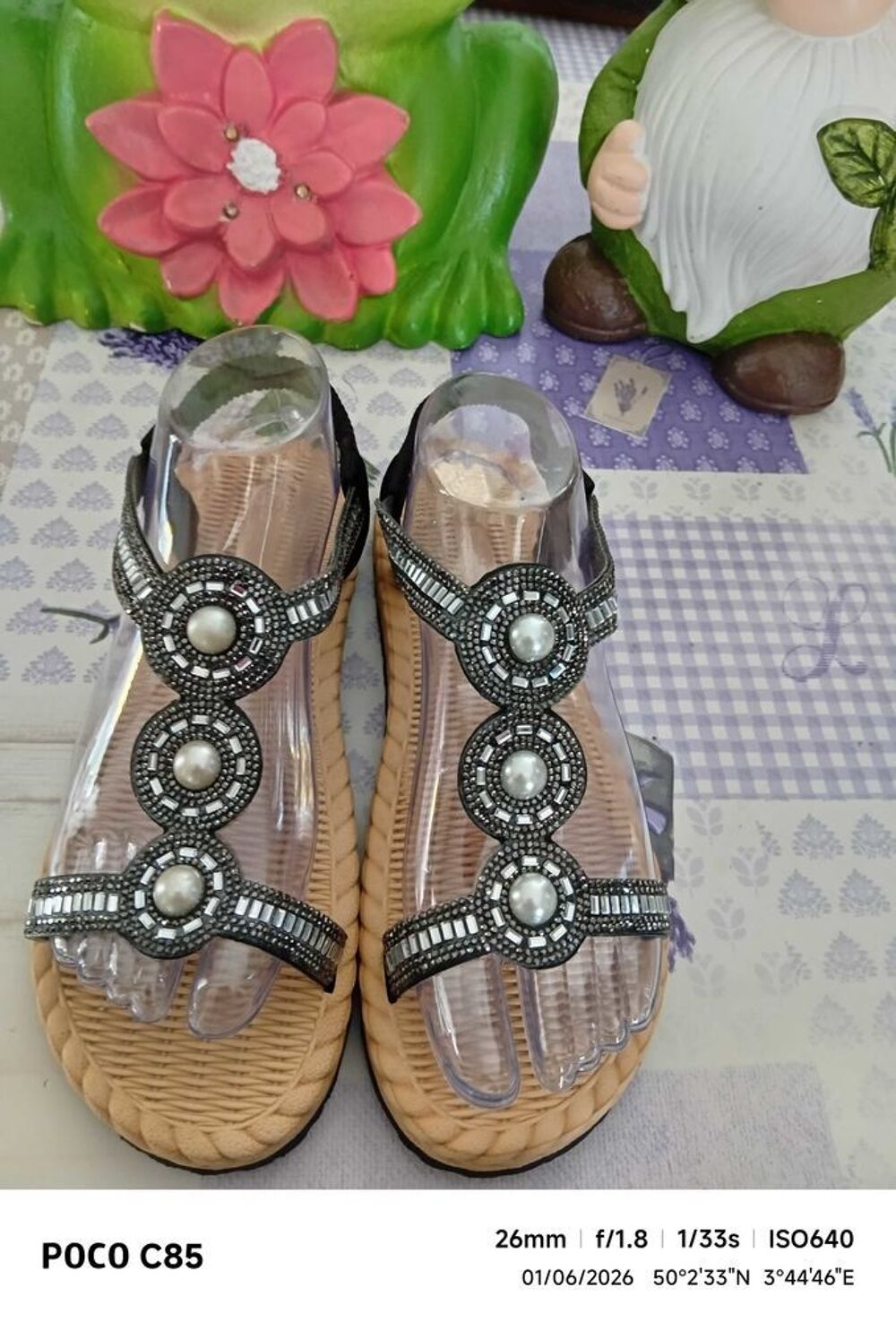 nul pied noir agr&eacute;able port&eacute;e neuf Chaussures