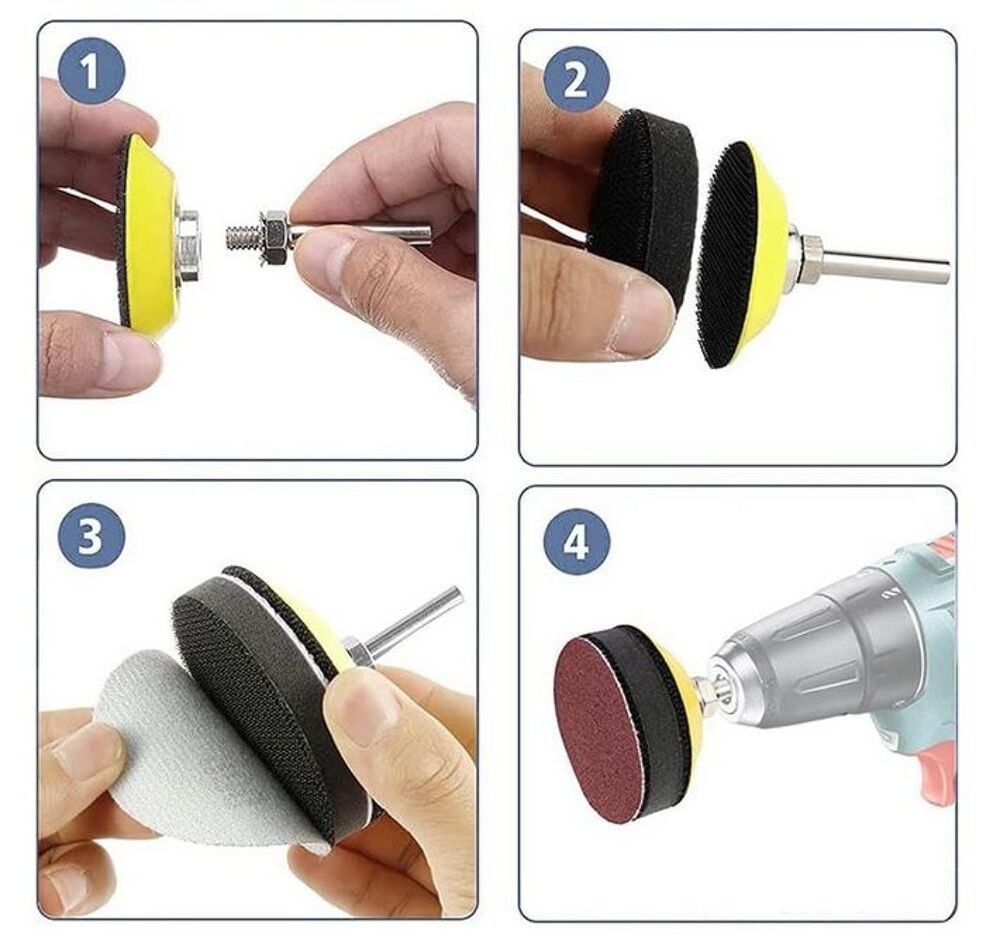 4 supports de disque de pon&ccedil;age 50 mm neufs Bricolage