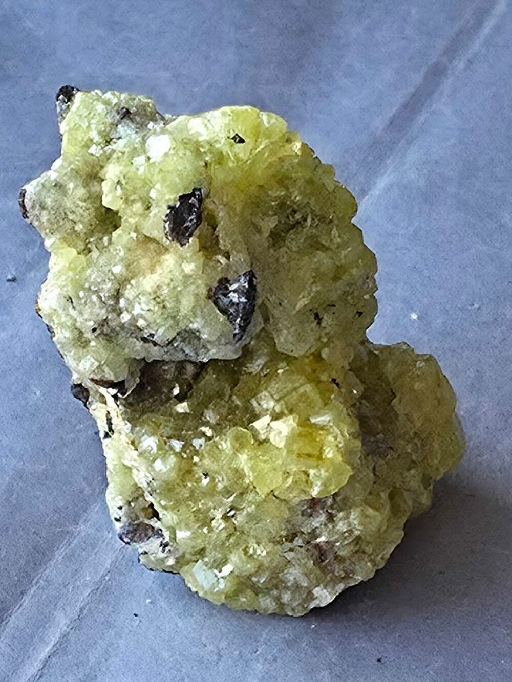 Min&eacute;ral Pyromorphite Jaune RDC Katanga 38g 