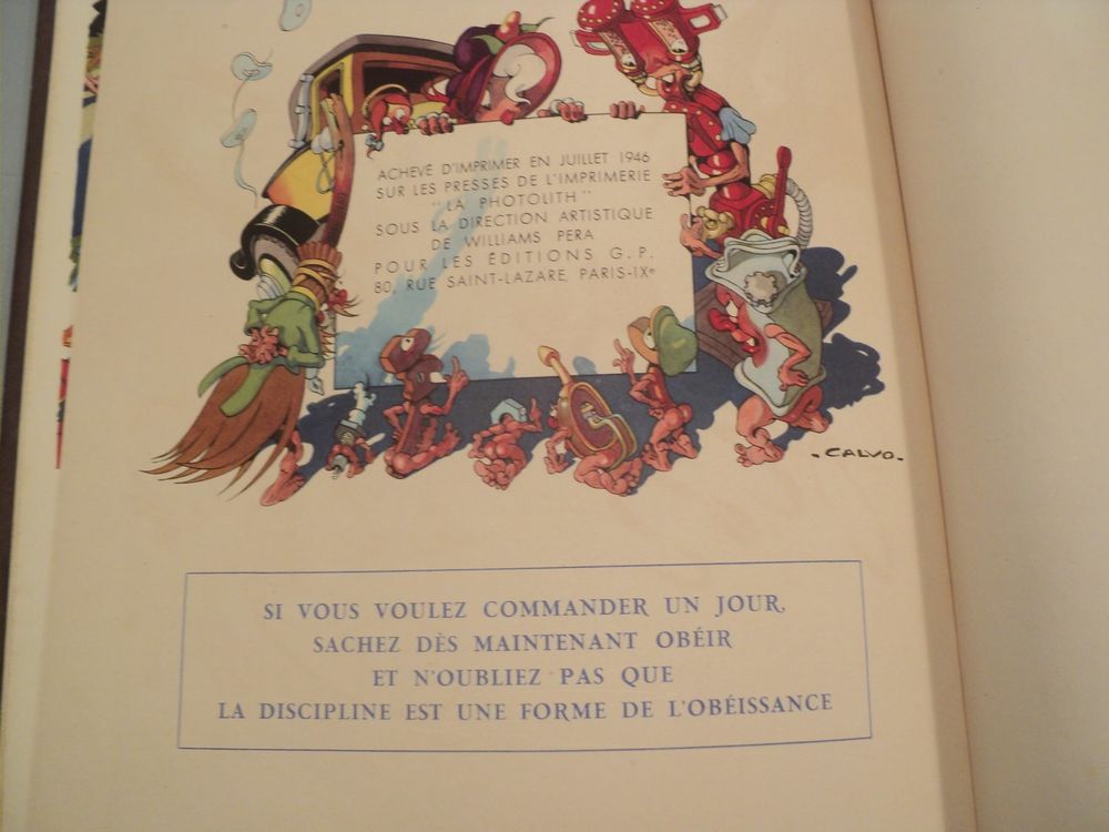 Bande Dessin&eacute;e Les Aventures de Rosalie Images de Calvo 1946 Livres et BD