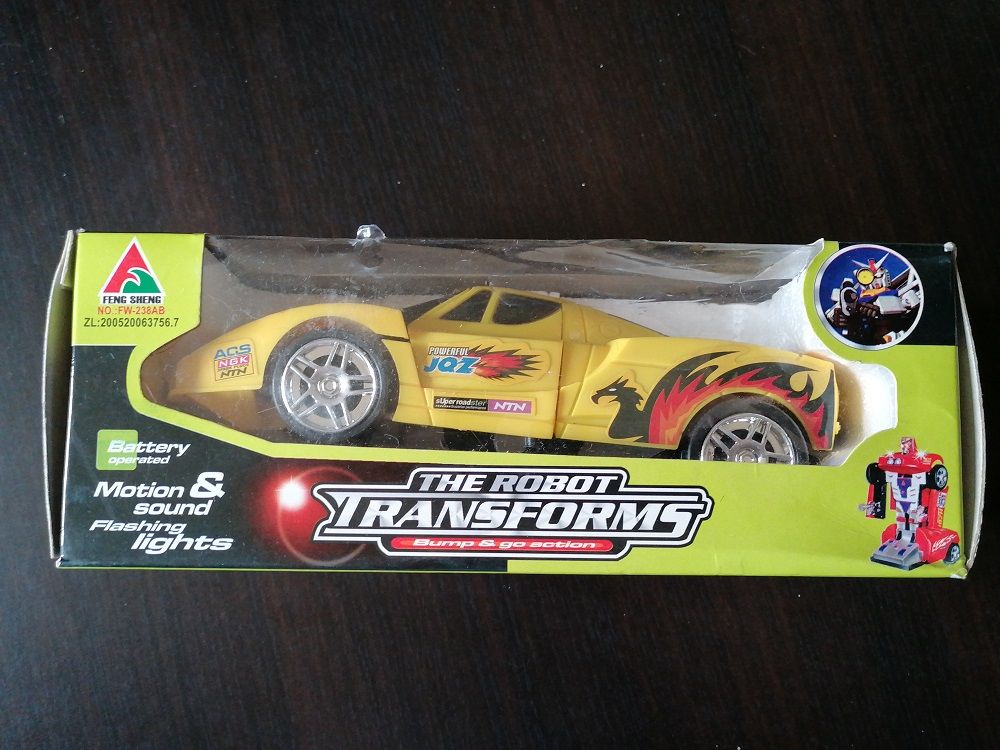 Collector mon The Robot Transforms TZR 2 Super Jaune Jeux / jouets