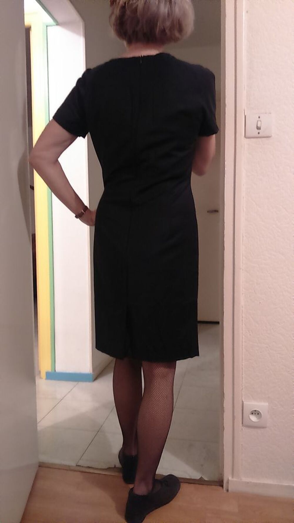 Robe intemporelle en drap de laine Vêtements