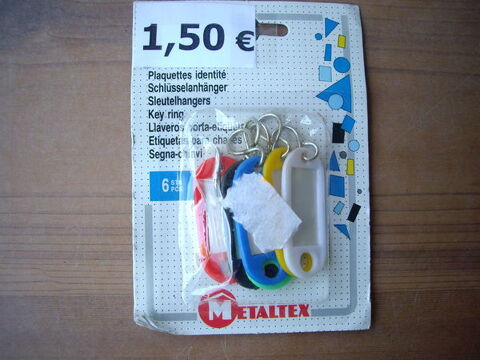 Lots de Plaquettes d'identit� pour cl�-Neuf 1 Bouxwiller (67)