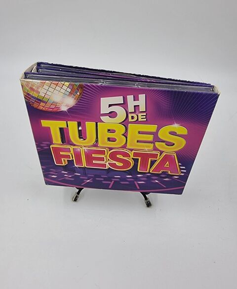 CD de musique 5H de Tubes Fiesta (comprend 5 CD) en boite 7 Vulbens (74)