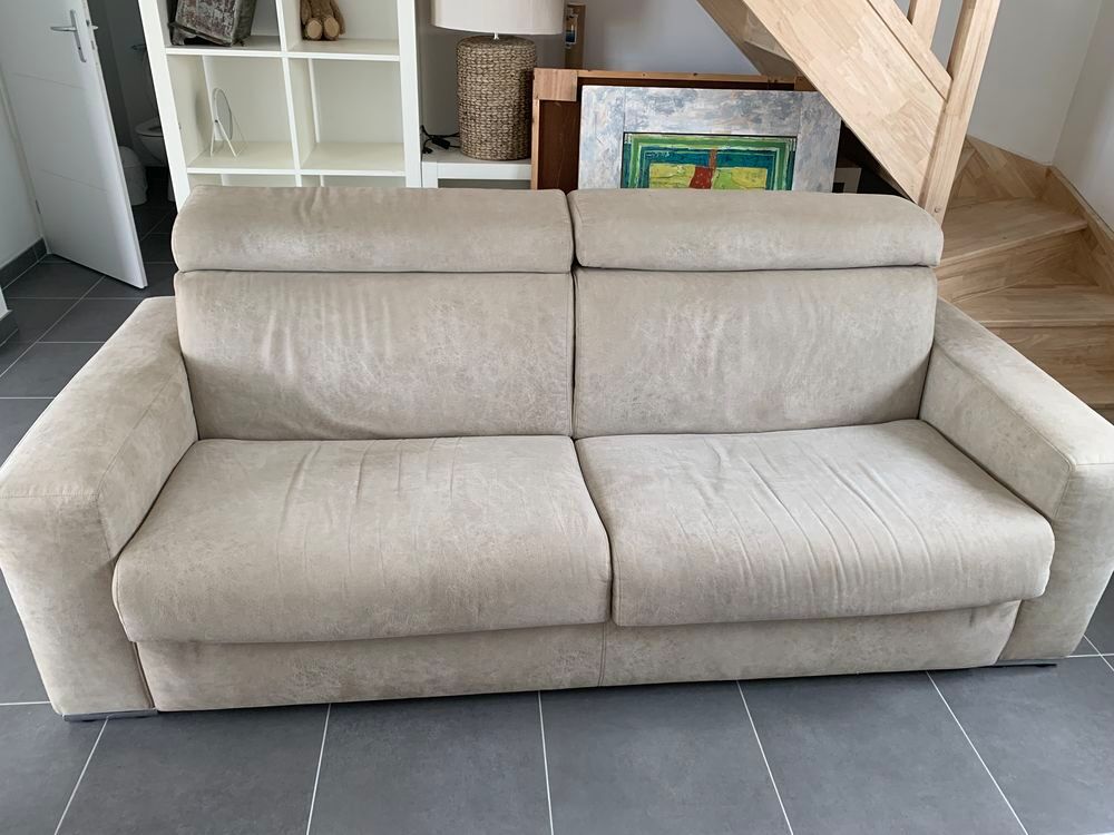 Canap&eacute; convertible 3 places poltrone sofa Meubles