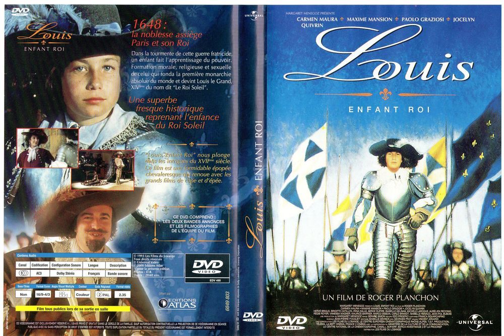 DVD Louis, Enfant Roi DVD et blu-ray