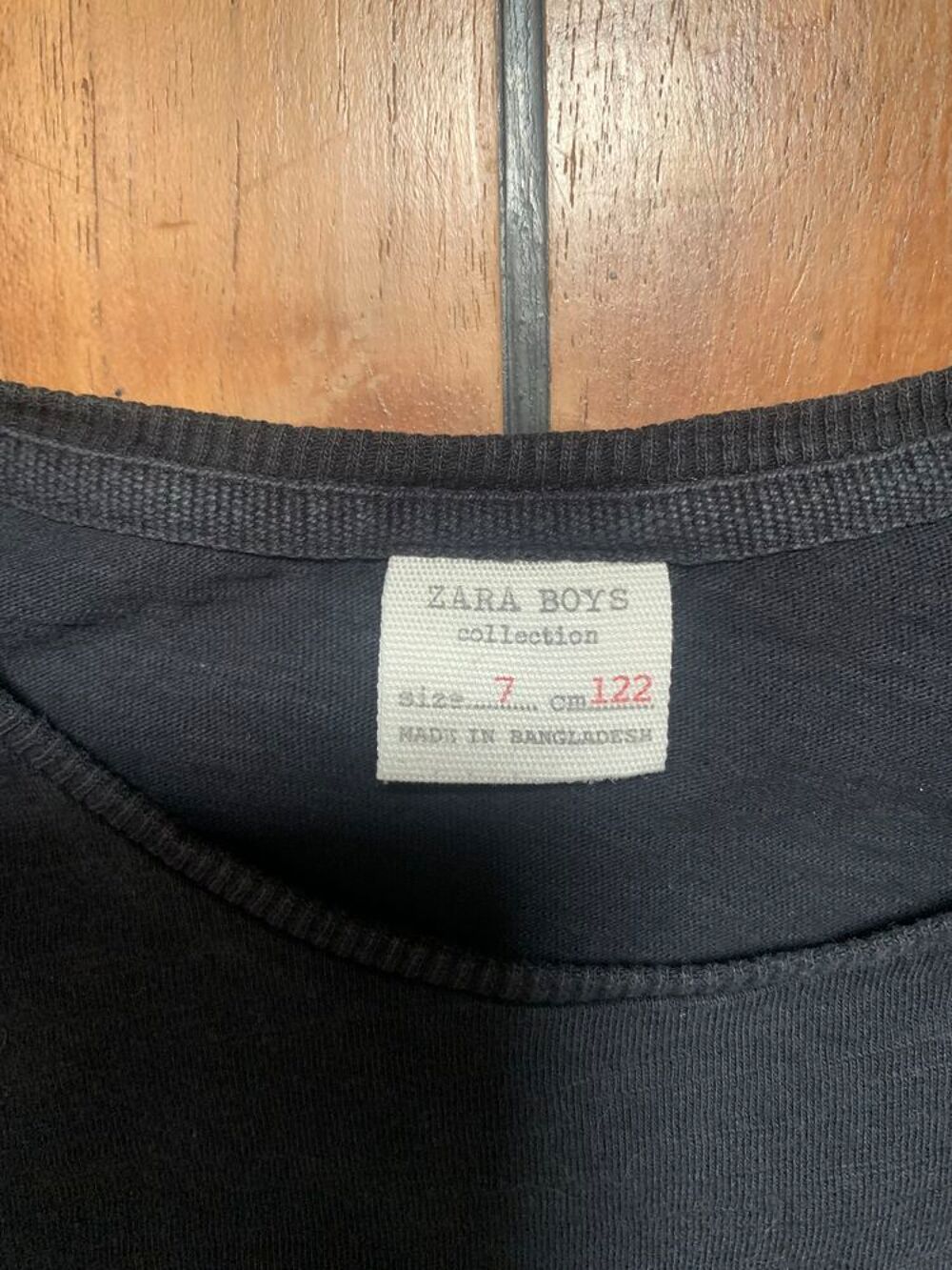 Tee shirt manches longues enfant gar&ccedil;on " Zara V�tements enfants