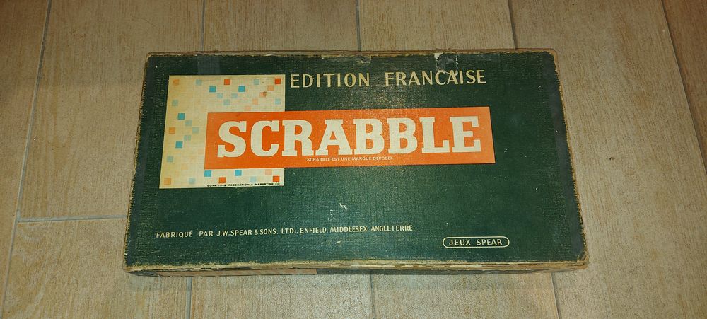 Jeu de soci&eacute;t&eacute; Scrabble 4 pers. Jeux / jouets