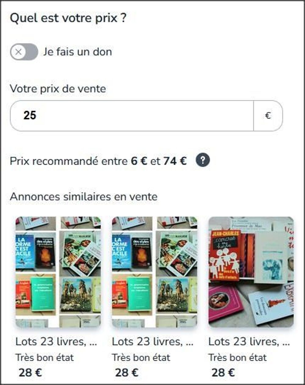 Lot 22 livres, Romans, Guides pratiques, Scolaires, enfants Livres et BD