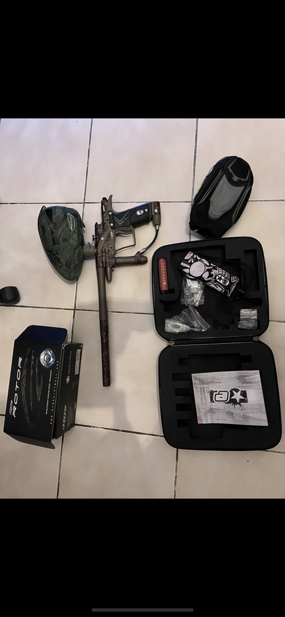 Lanceur paintball etek4 lt + accessoires Sports