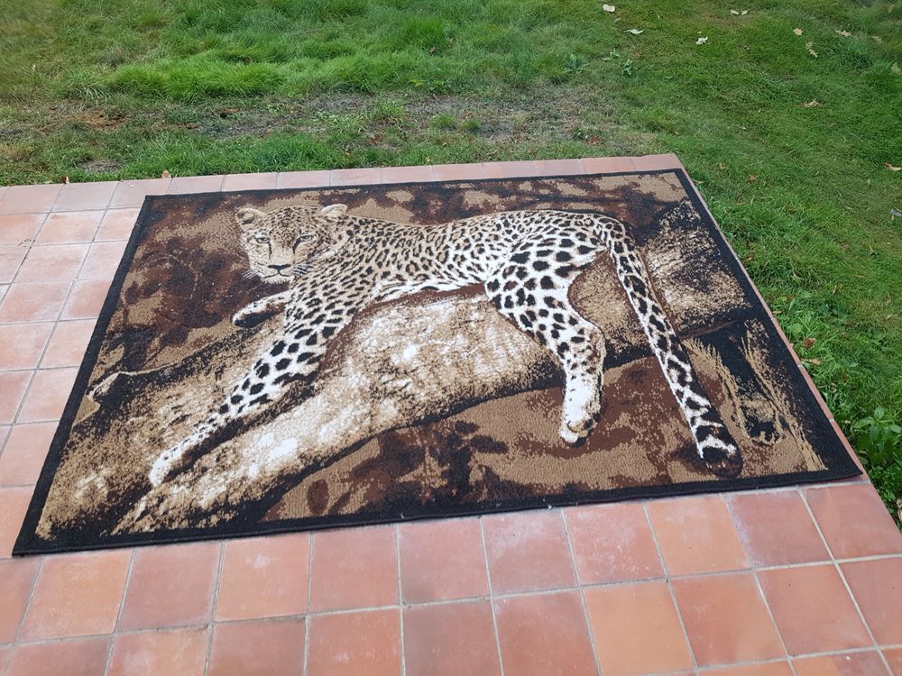 Tapis motif animalier Décoration