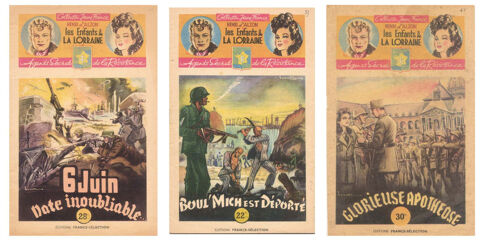 Livres de la Collection Jeune France - Illustrations de Bran 3 Lavelanet (09)