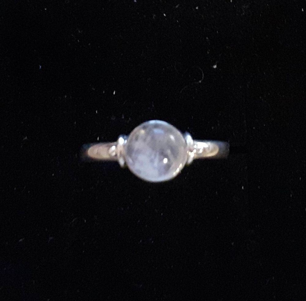Bague argent 925 et Pierre de Lune - NEUVE - Taille 50 Bijoux et montres
