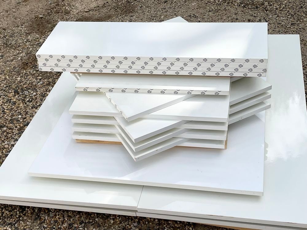 Lot de planches laqu&eacute;es Bricolage