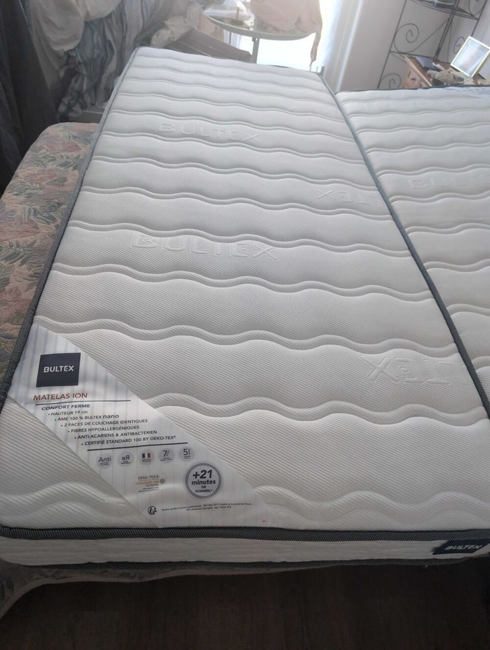 2 matelas Bultex 80*200 confort ferme Meubles