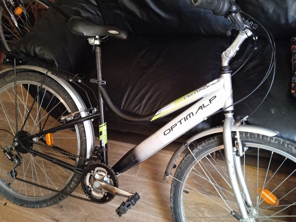 V&eacute;lo mixte optim'alp centauree Vélos