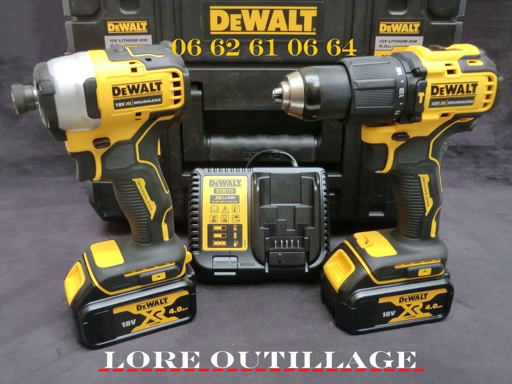 DeWALT DCD709 + DCF809 / Visseuses Bricolage