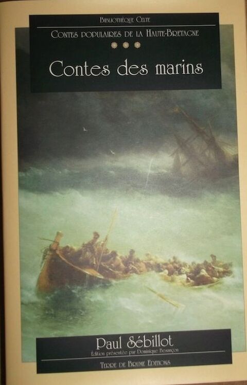 SÉBILLOT P. CONTES DES MARINS Haute Bretagne, neuf 8 Penvénan (22)