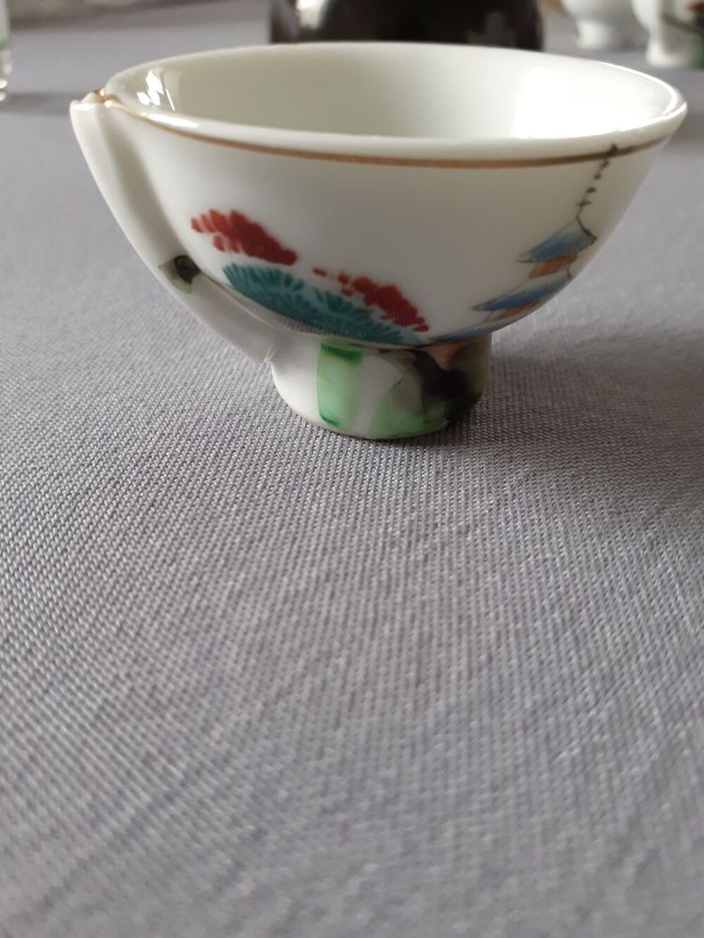 Verres &agrave; sak&eacute; Décoration