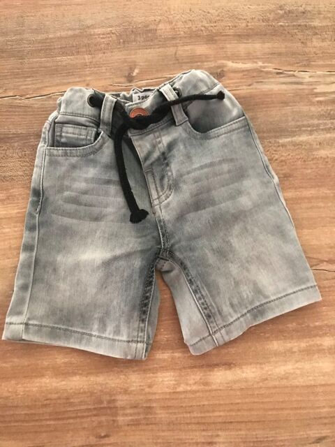 Short en jean enfant gar�on   3 Pommes   4 Saleilles (66)