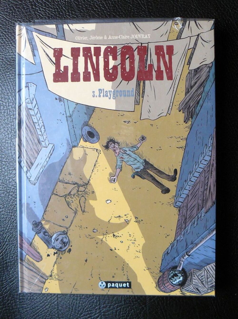 EO Lincoln d&eacute;dicac&eacute;e : Playground - Paquet - 2004 Livres et BD
