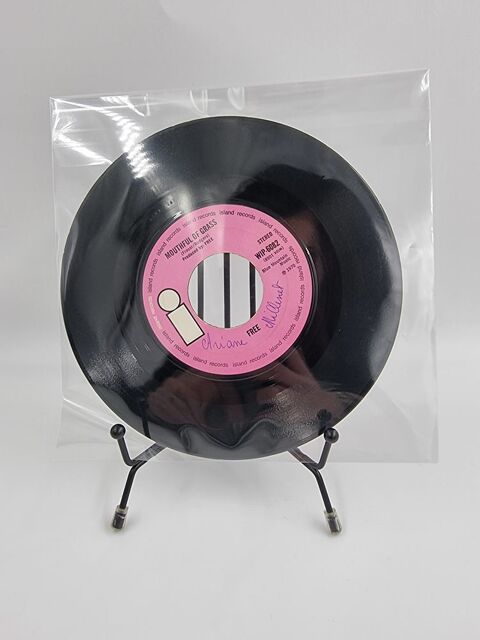 Vinyle 45 tours Free : Mouthful of Grass / All Right Now 3 Vulbens (74)