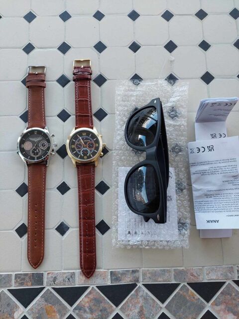 2 montres avec piles et lunettes de soleil neuve 10 Carcassonne (11)