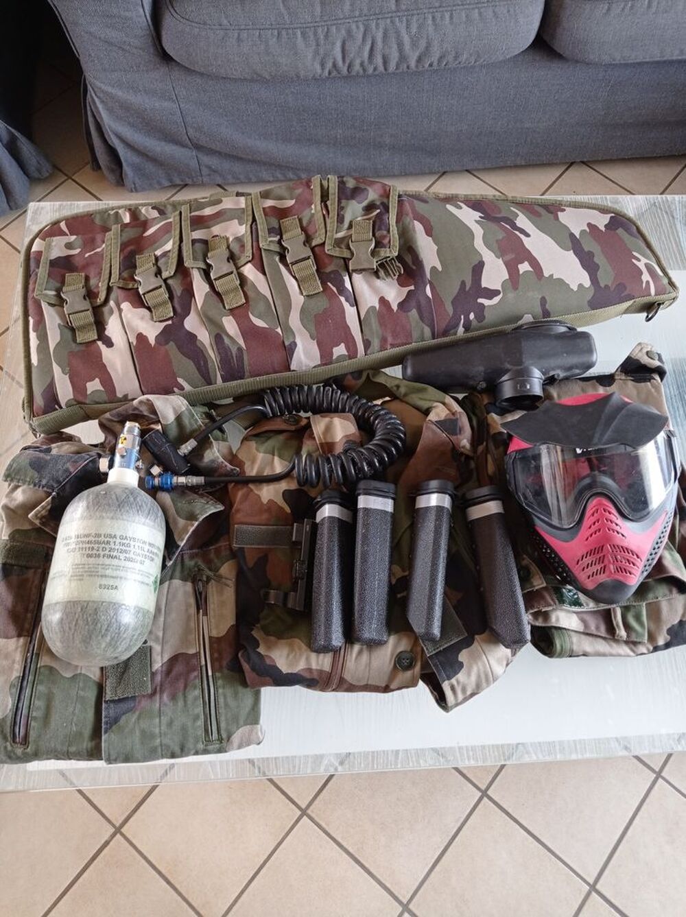 Ensemble paintball Sports