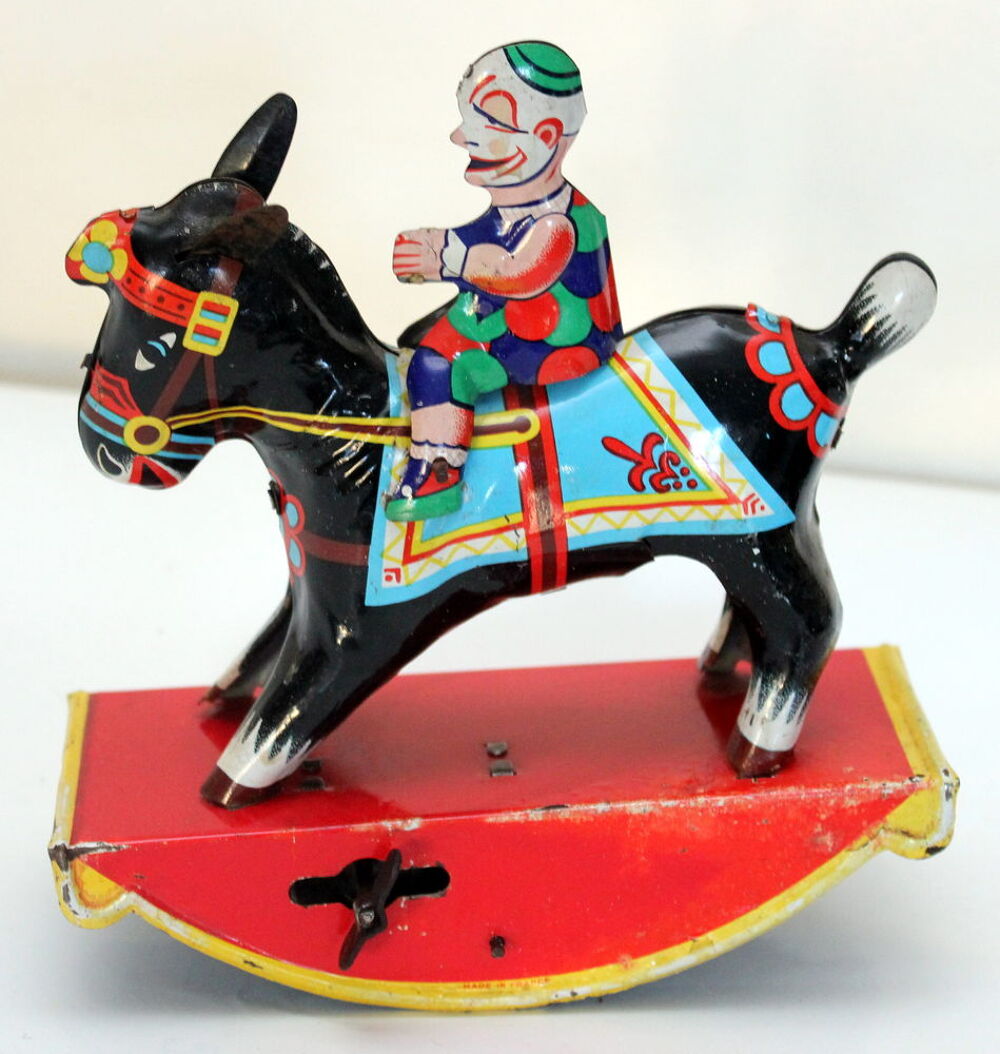 Jouet En Tole GAMA Cheval A Bascule Clown
made in France Jeux / jouets