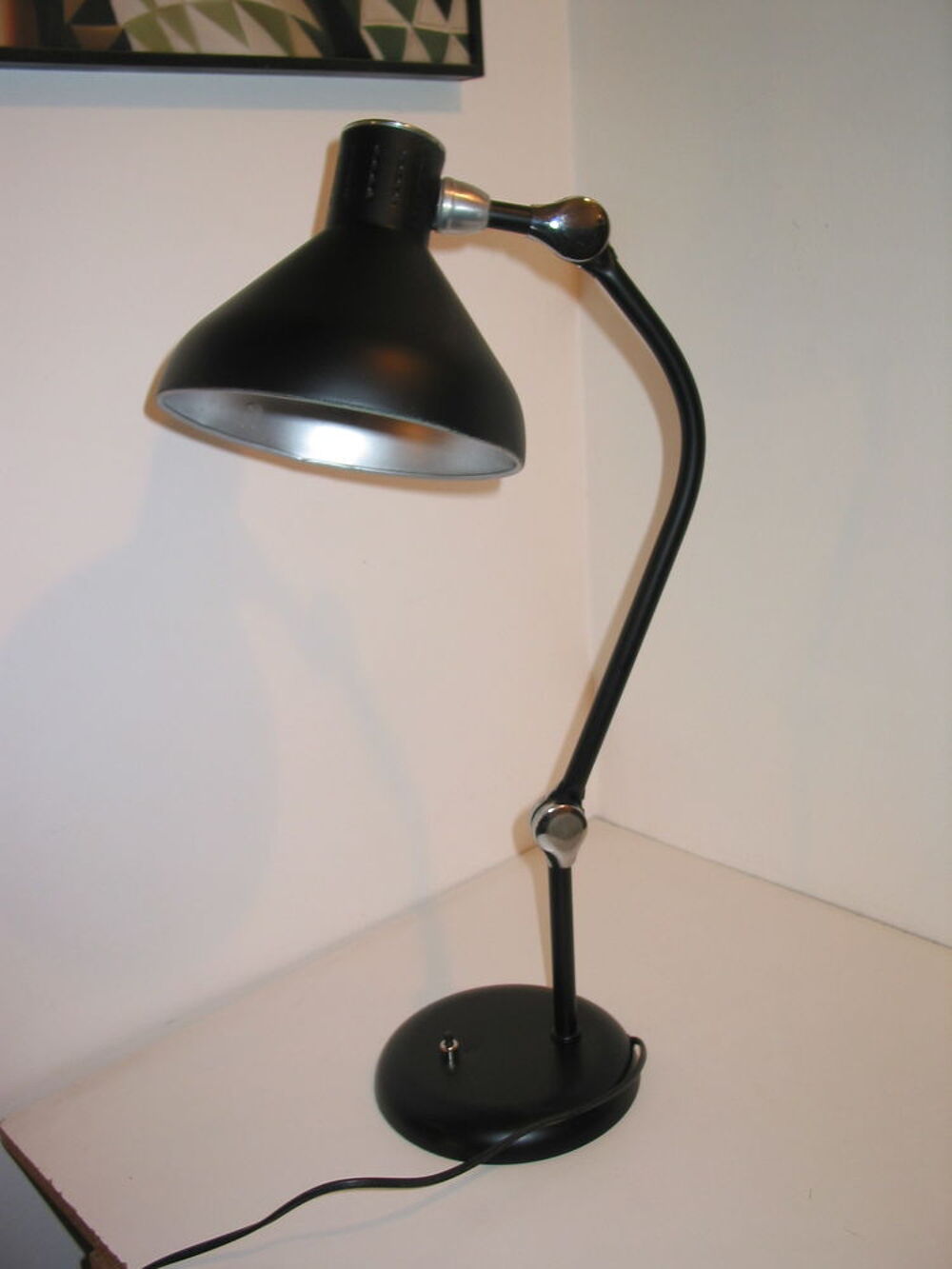 Lampe de Bureau JUMO GS 1 Vintage Design Industriel XXe 1950 Décoration
