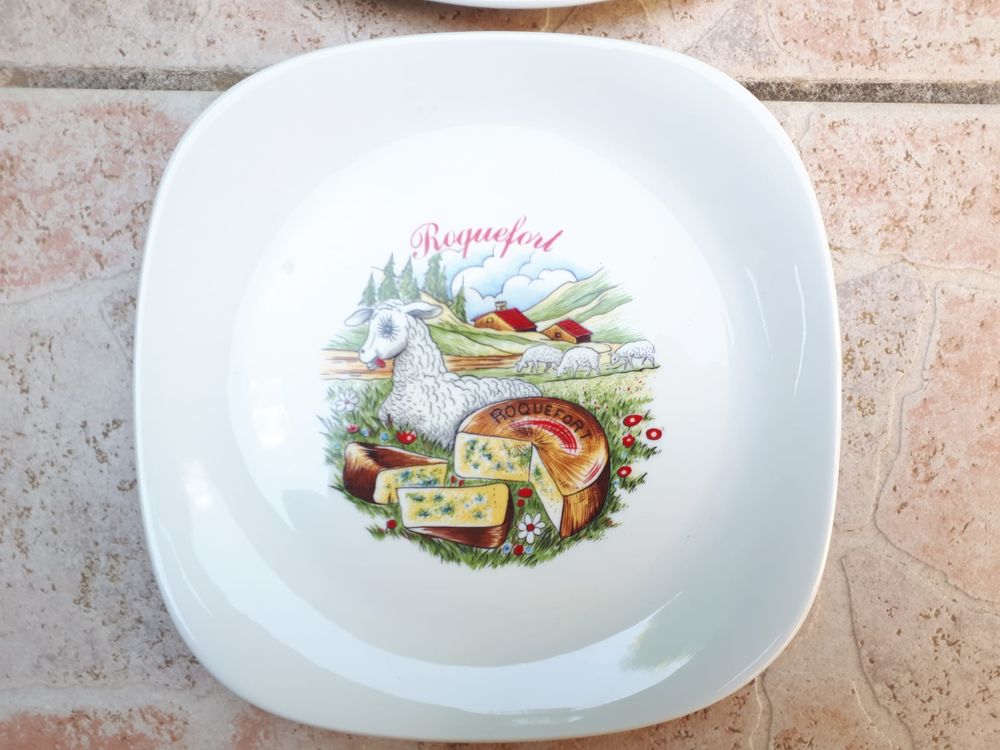 Service &agrave; fromage en porcelaine de Sologne Cuisine