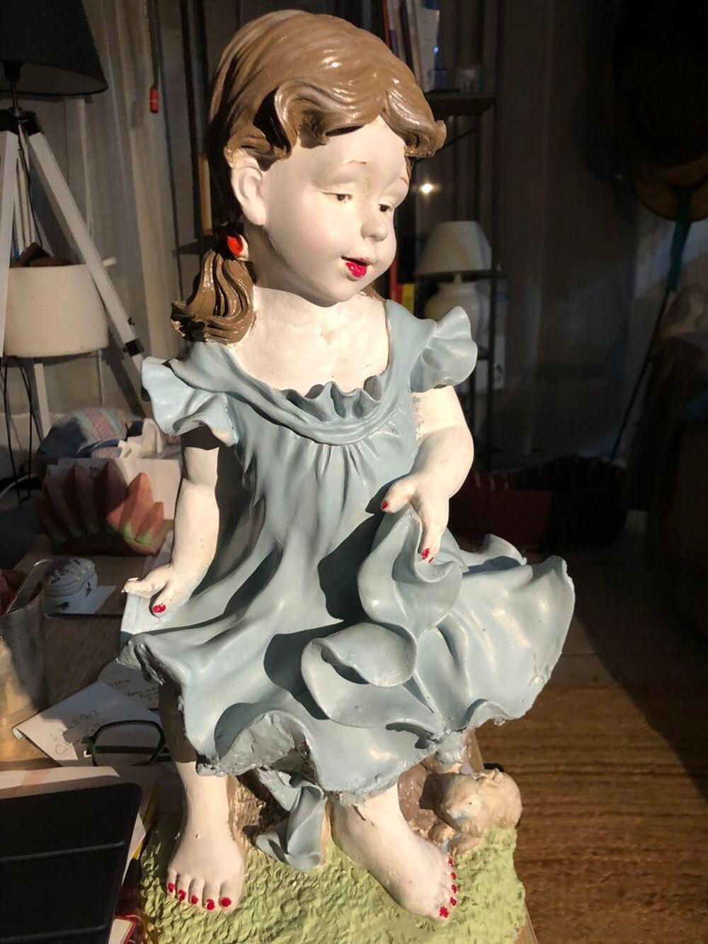 Statuette du 19 eme , jolie d&eacute;coration Décoration