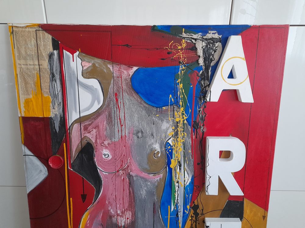 GRANDE PEINTURE CONTEMPORAINE Décoration