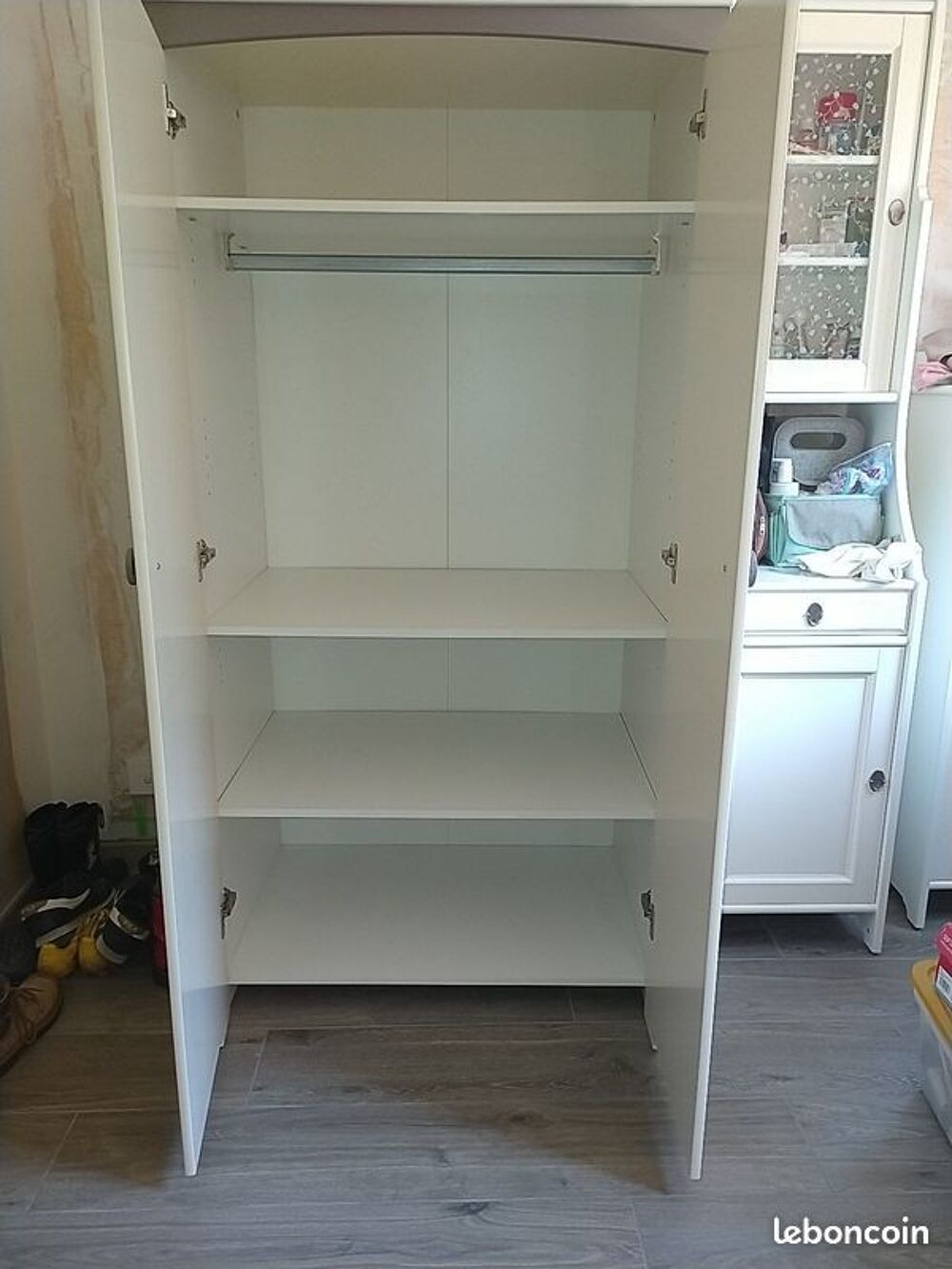 Armoire b&eacute;b&eacute; SAUTHON Winnie L'ourson Mobilier enfants