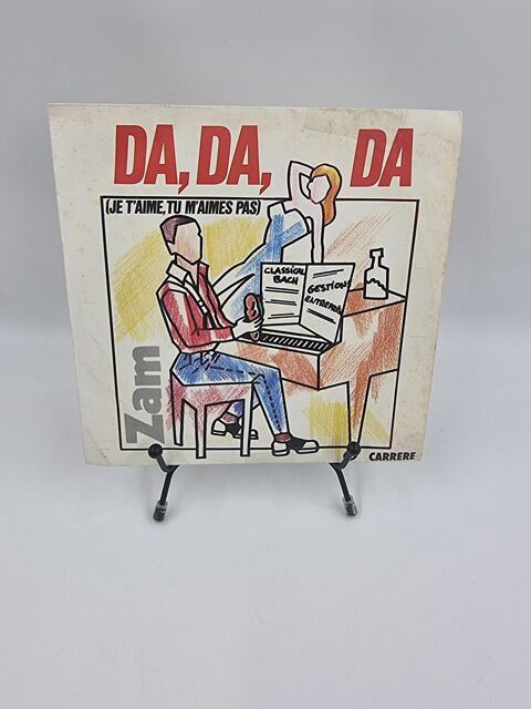 Vinyle 45 tours Zam : Da, Da, Da (Je t'Aime, tu m'Aimes pas) 1 Vulbens (74)