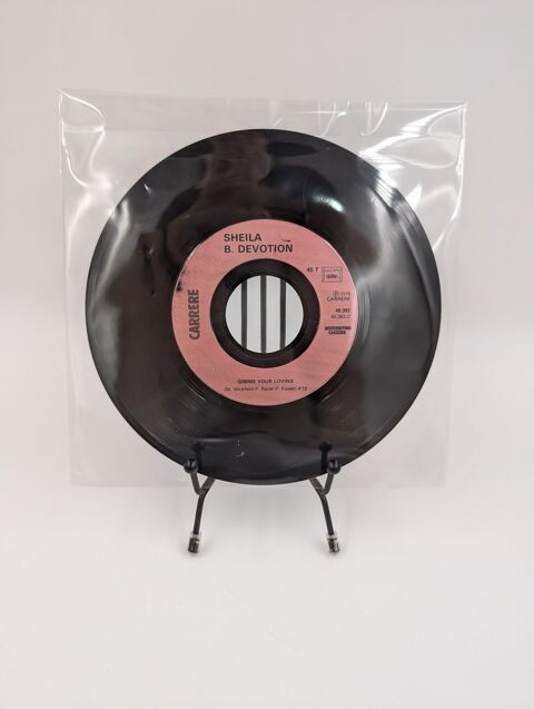 Vinyle 45 tours Sheila B. Devotion : Gimme Your Loving 2 Vulbens (74)