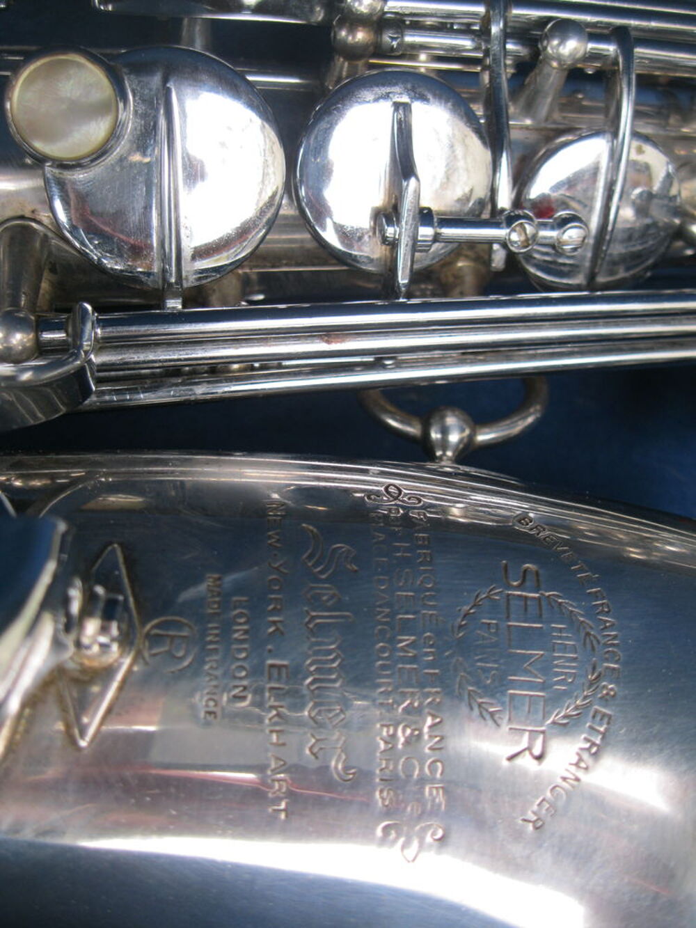 saxophone selmer MARK6 argent&eacute; Instruments de musique