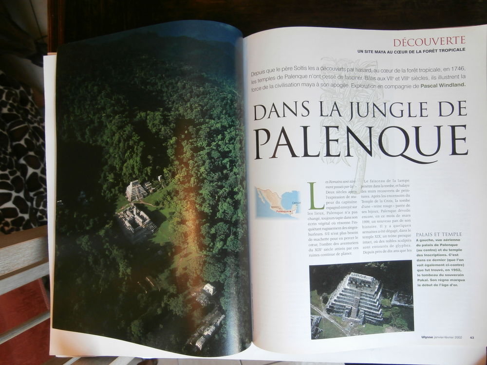 ULYSSE TELERAMA No 82 janvier 2002 .MEXIQUE. GUIDE PRATIQUE Livres et BD