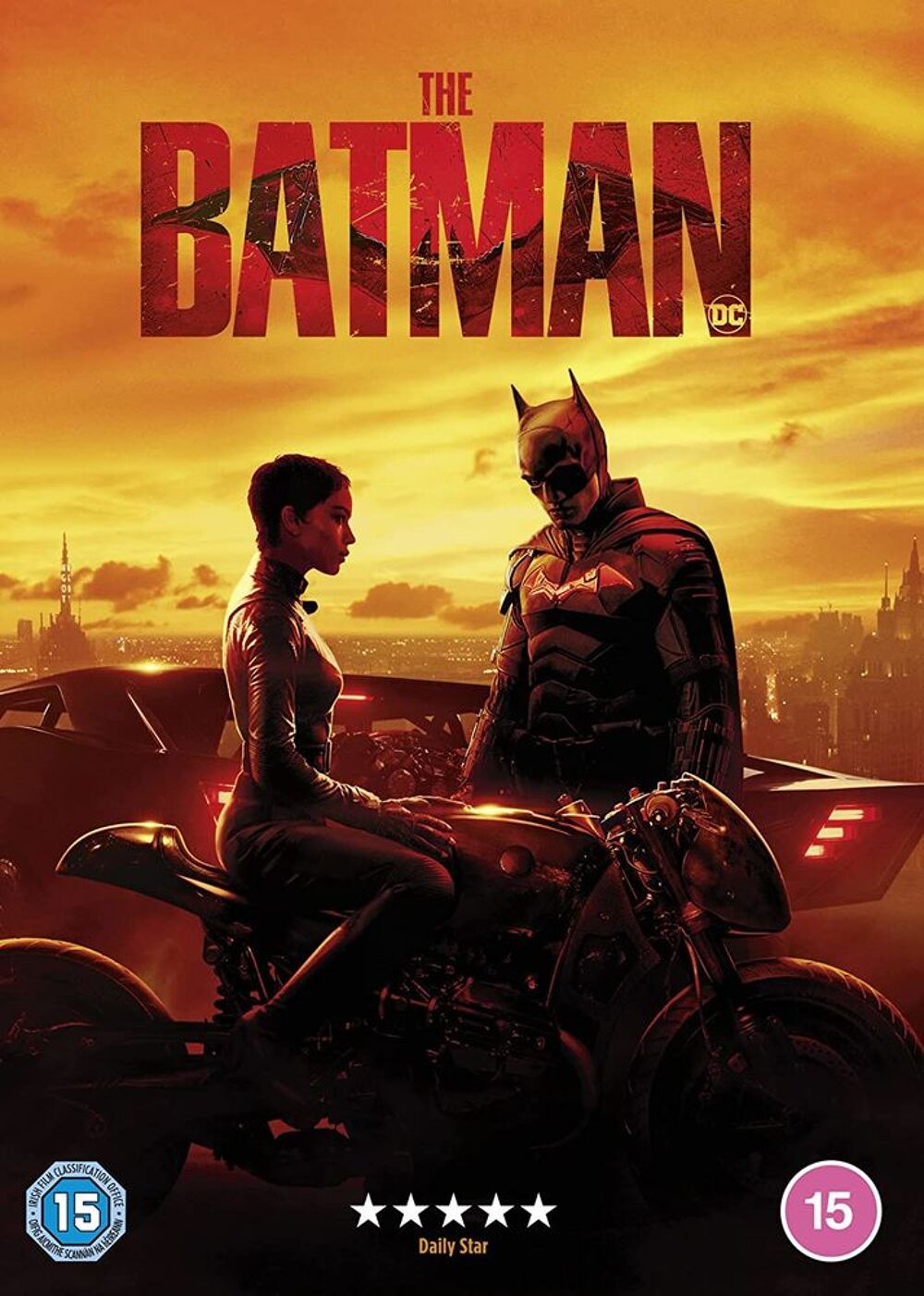THE BATMAN 2022 DVD et blu-ray